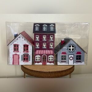 Target Bullseye brand New 2022 ChrisVillage collection set of 3